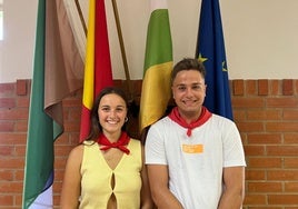 Ainara Zapatero y Juan Navarro.