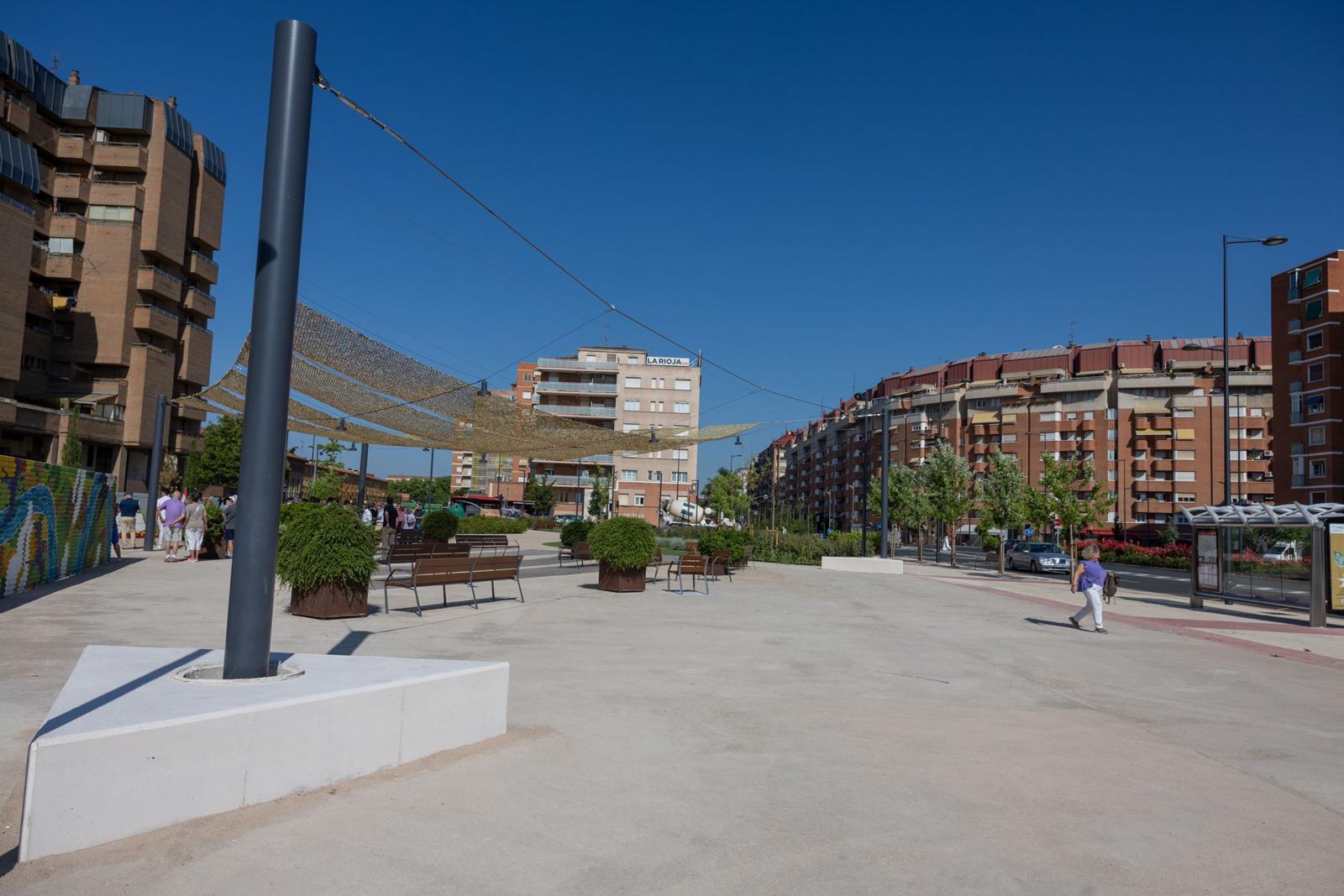 Inaugurado el parque Princesa Leonor en Logroño