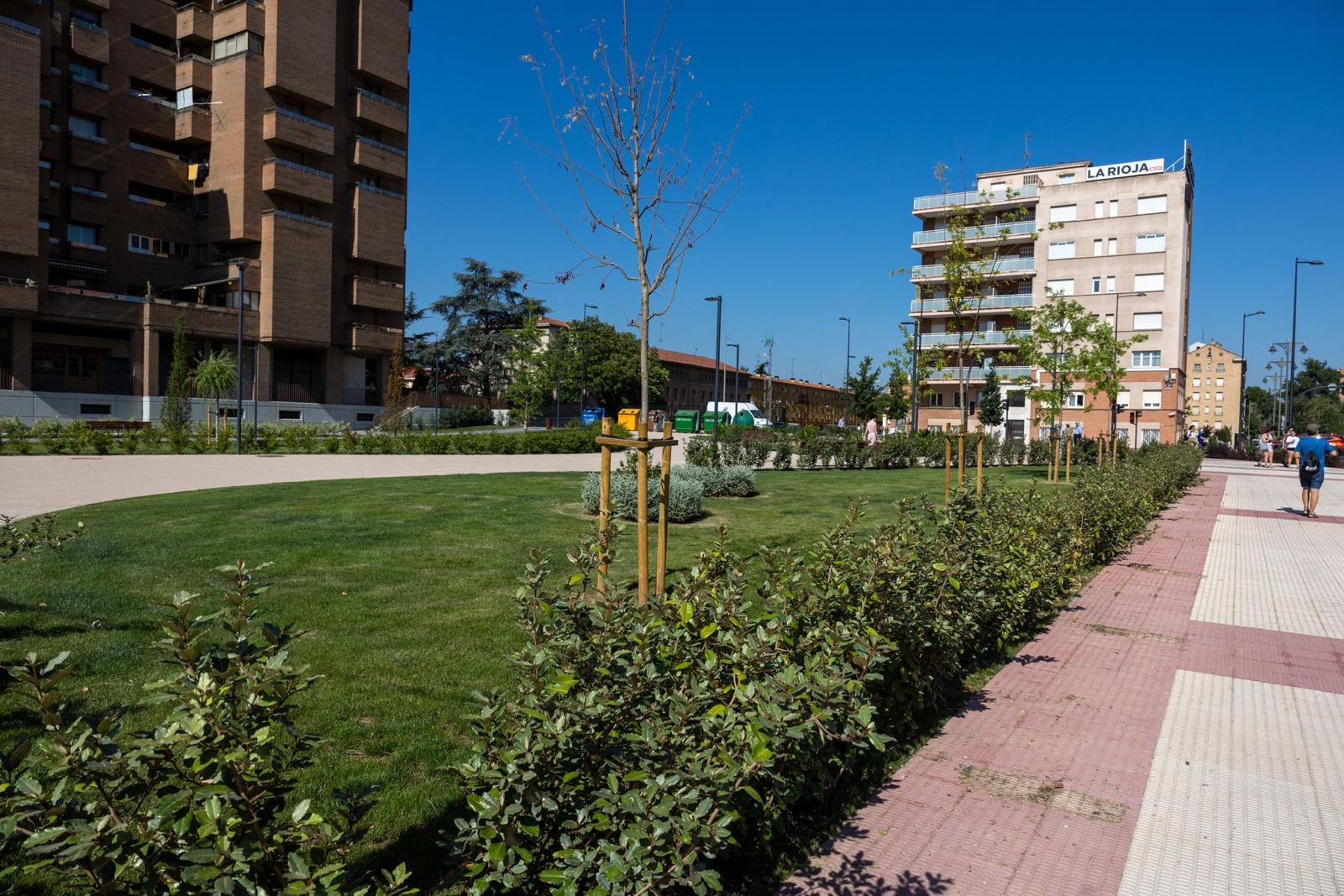 Inaugurado el parque Princesa Leonor en Logroño