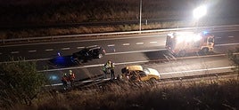 Herida una mujer de Calahorra en un accidente de madrugada en la N-232