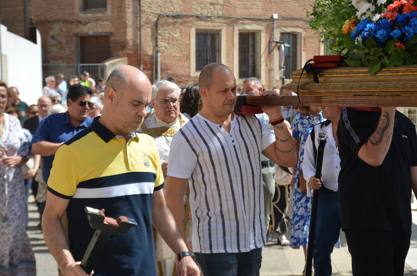 La mejores fotos de la procesión con la virgen del Planillo