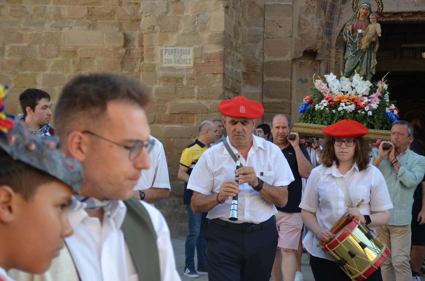 La mejores fotos de la procesión con la virgen del Planillo