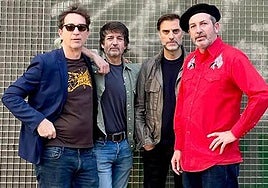 Cerdito Music son Óscar Llano (izquierda), Mark Williams, Juanma Fernández y Juanjo Uría.