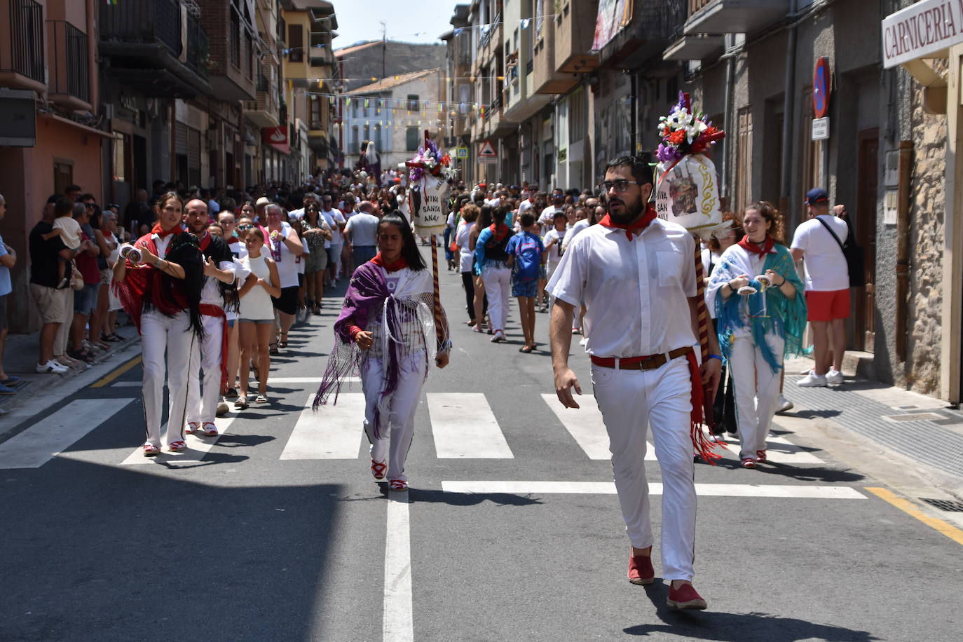 La penúltima jornada de las fiestas de Cervera, en imágenes