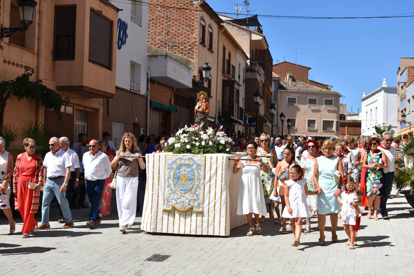 Día de los Mayores y procesión, algunos de los actos de las fiestas de Rincón de Soto