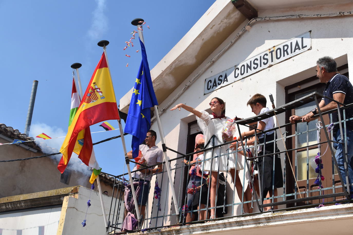 Arrancan las fiestas de Ausejo en honor a la Virgen de la Antigua