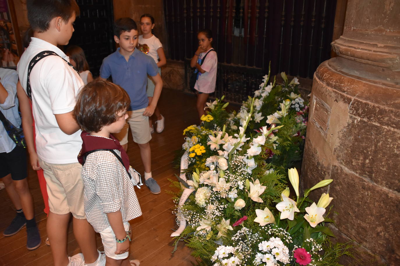 Procesión de la Virgen de la Antigua en las fiestas de Ausejo