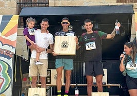 Ángel Martínez Riaño, Víctor Gacía e Iñaki Huertas.