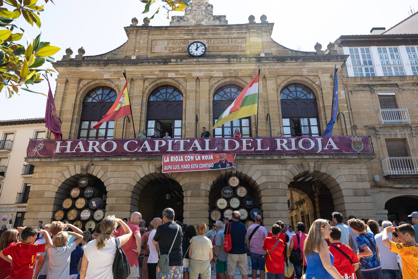 Luis de la Fuente vuelve a Haro