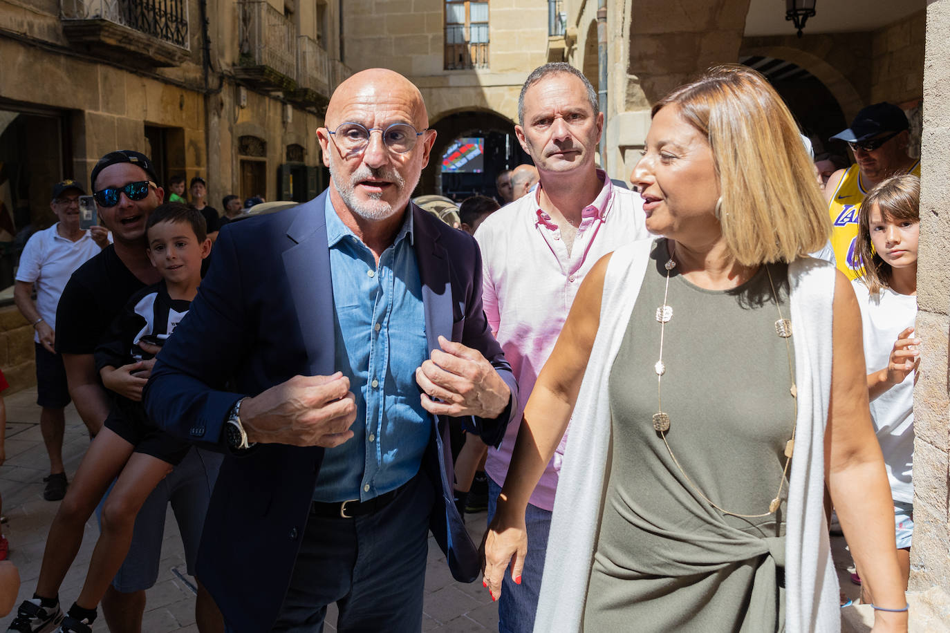 Luis de la Fuente vuelve a Haro