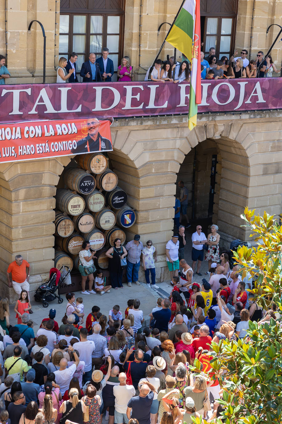 Luis de la Fuente vuelve a Haro