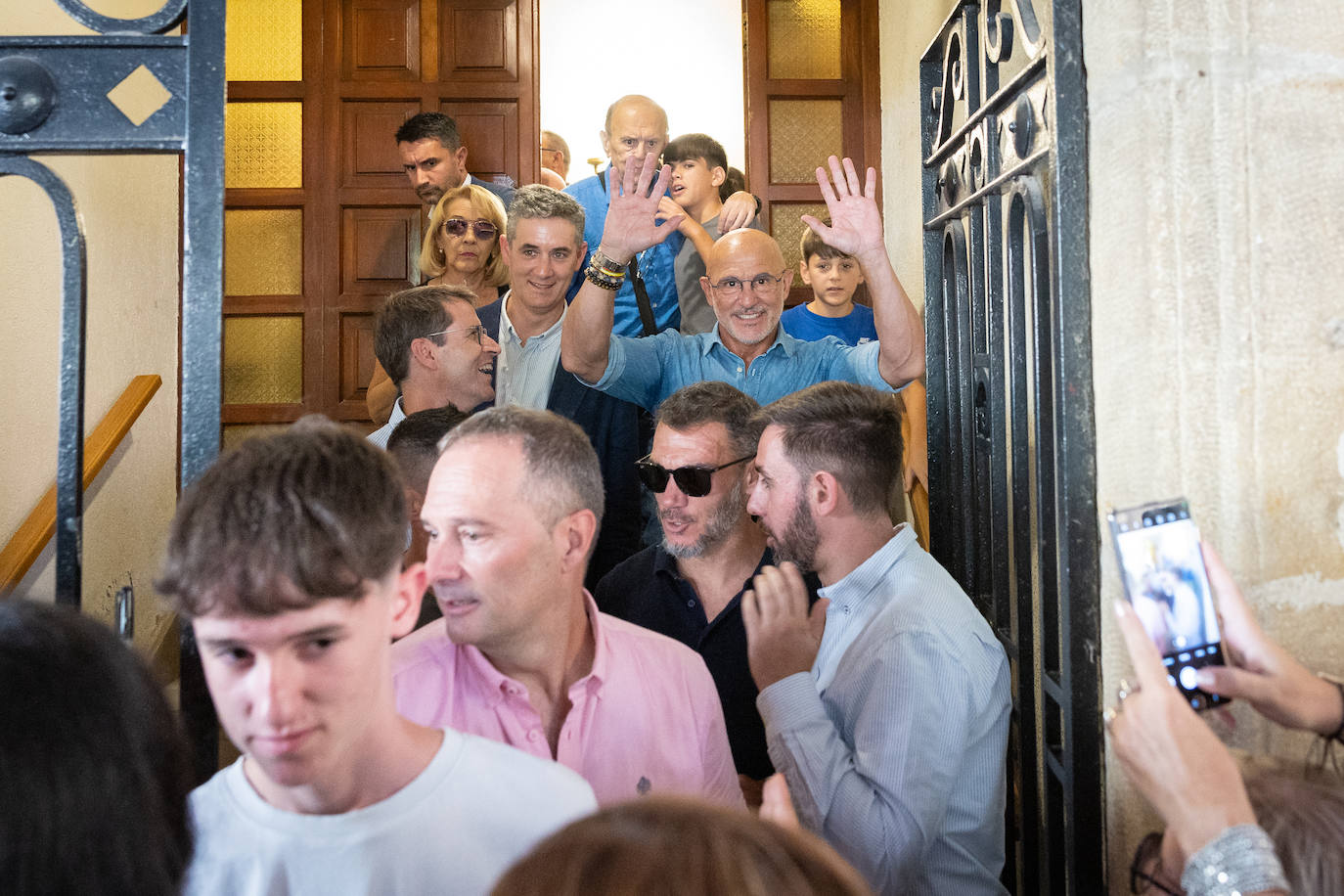 Luis de la Fuente vuelve a Haro