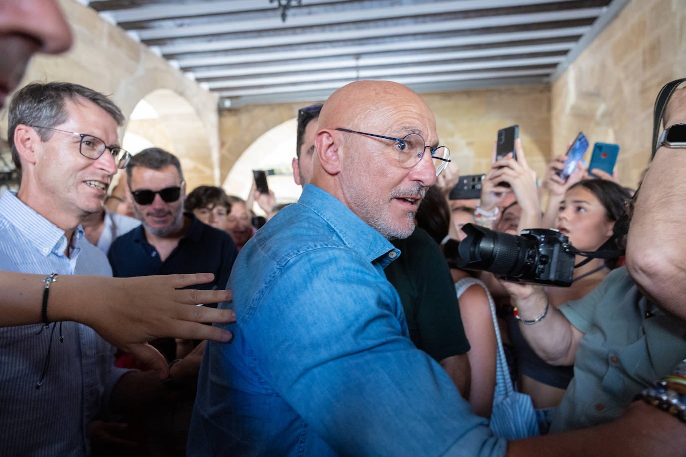 Luis de la Fuente vuelve a Haro