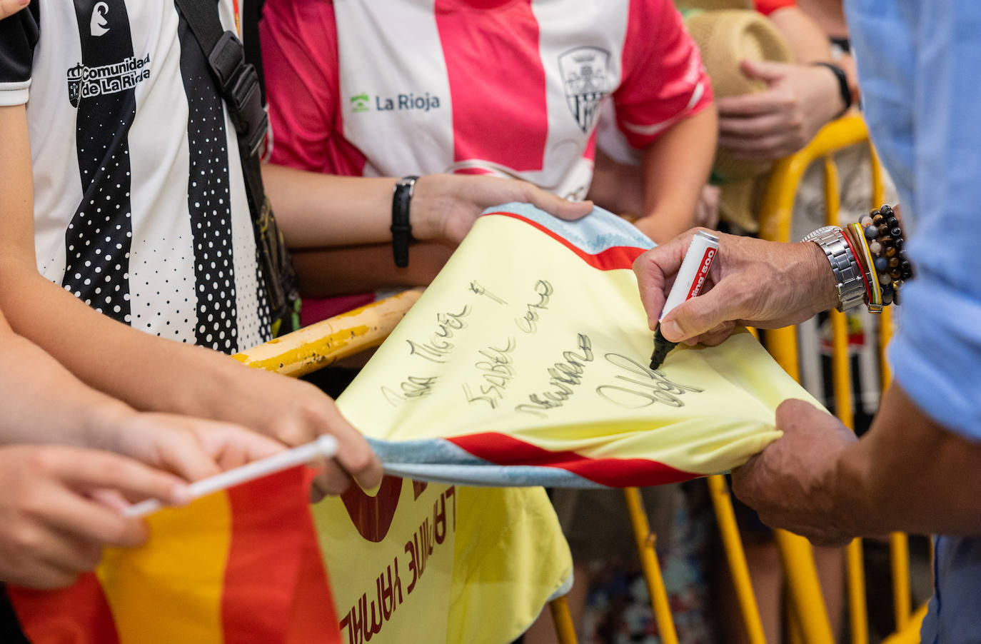 Luis de la Fuente vuelve a Haro