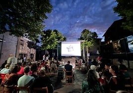 Una anterior edición del festival de cortometrajes 'Luces, Cameros, Acción' en El Rasillo.