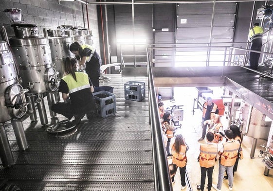 Instalaciones de Bodegas Campo Viejo, el buque insignia del grupo Pernod Ricard en la Denominación Rioja.