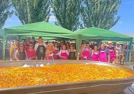 Unas 2.000 raciones en la paellada popular de Albelda de Iregua