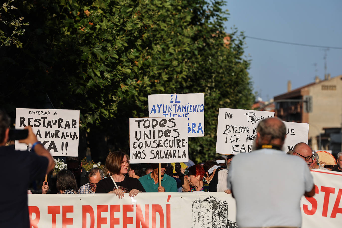 Las imágenes de la manifestación en Santo Domingo