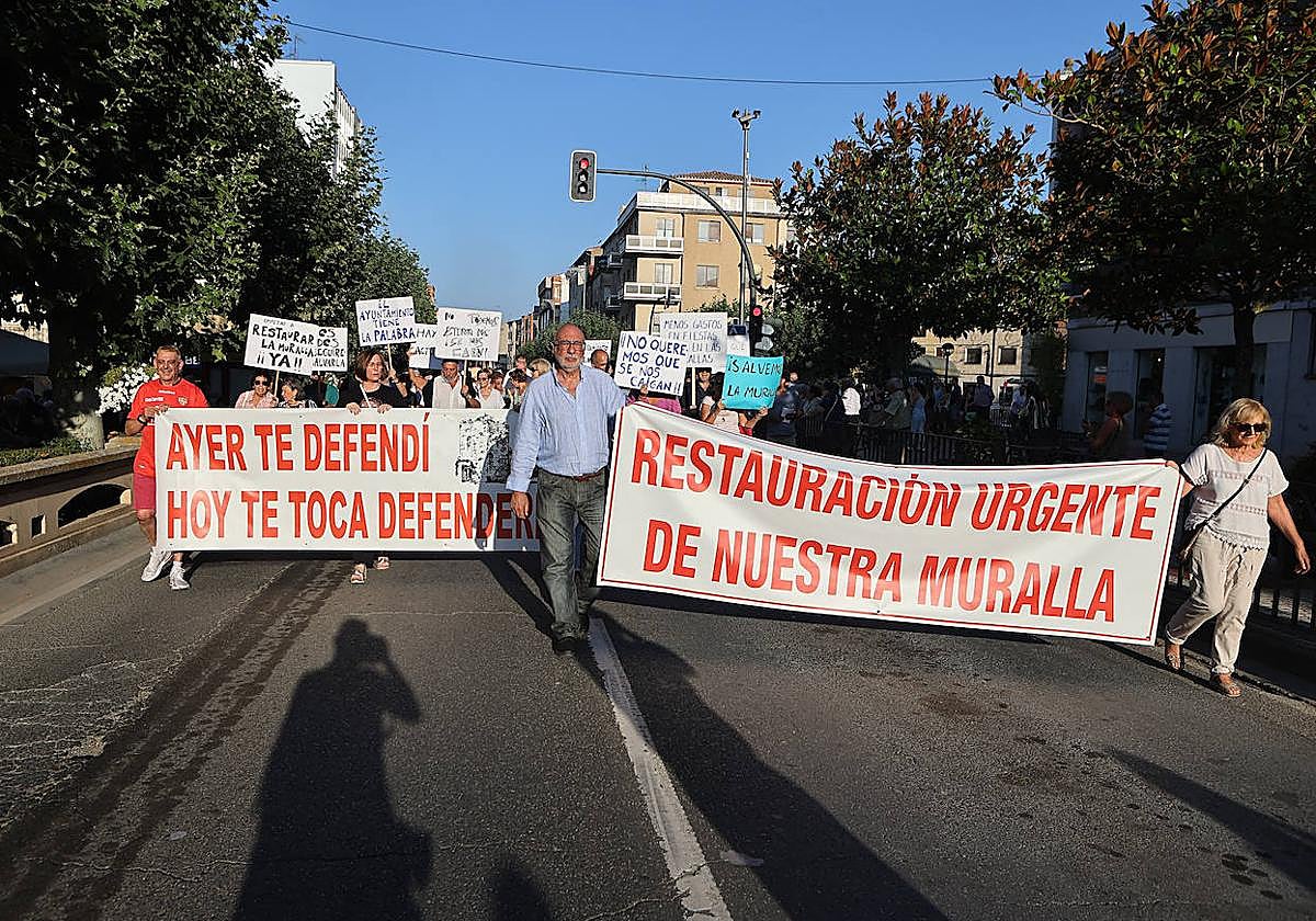 Las imágenes de la manifestación en Santo Domingo