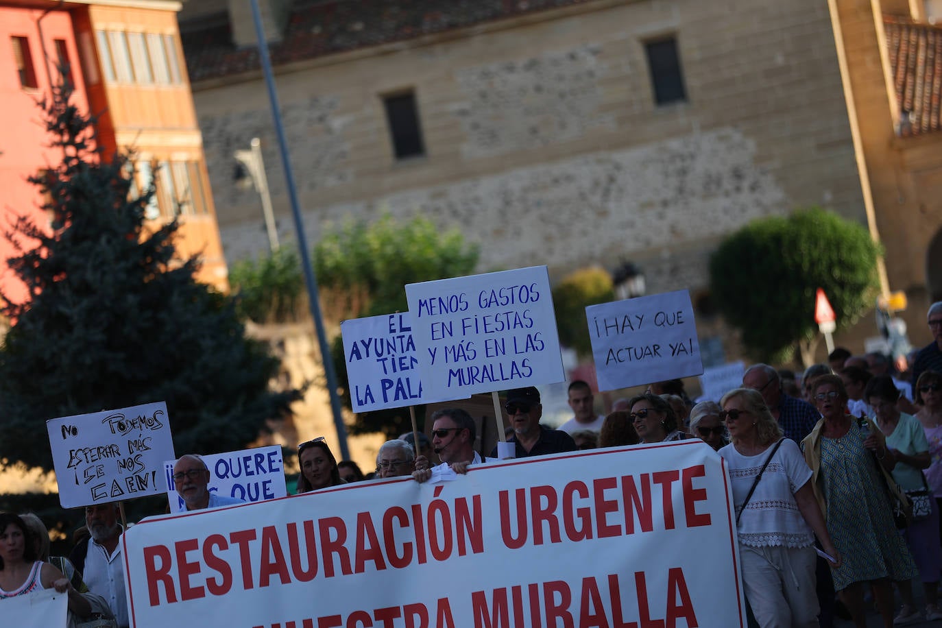 Las imágenes de la manifestación en Santo Domingo