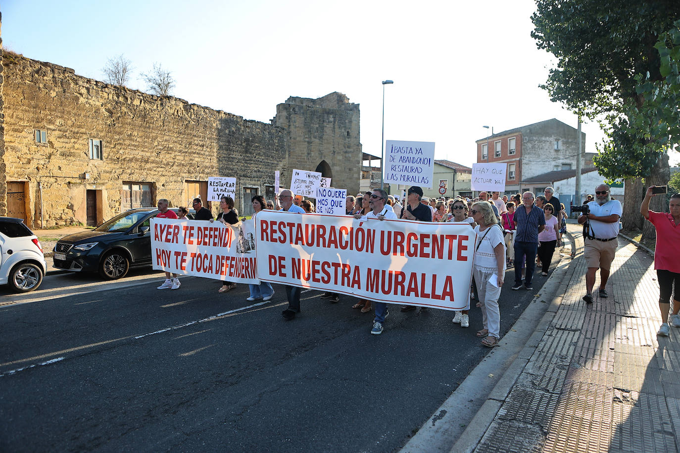 Las imágenes de la manifestación en Santo Domingo