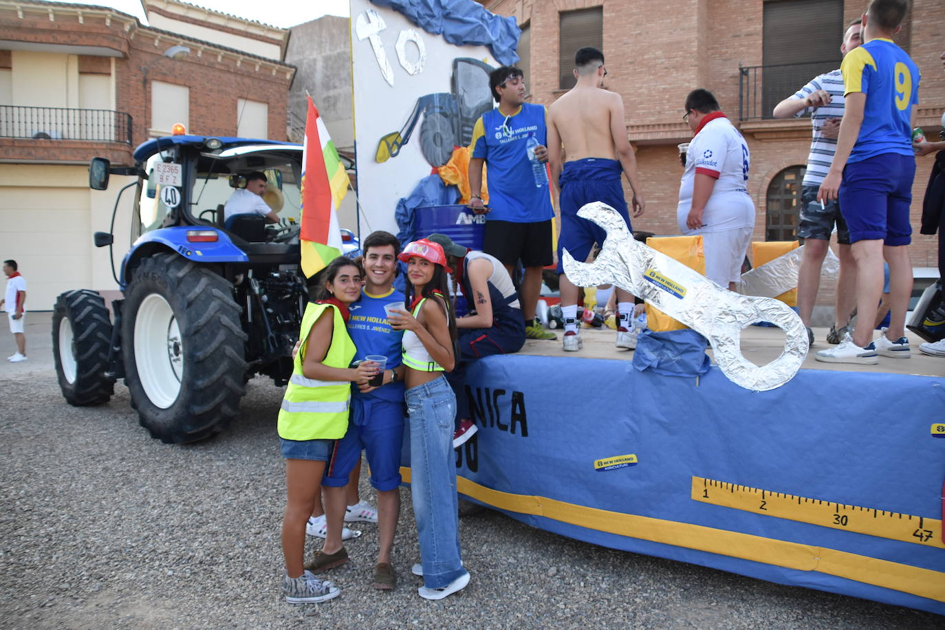 Inicio de fiestas en Aldeanueva de Ebro