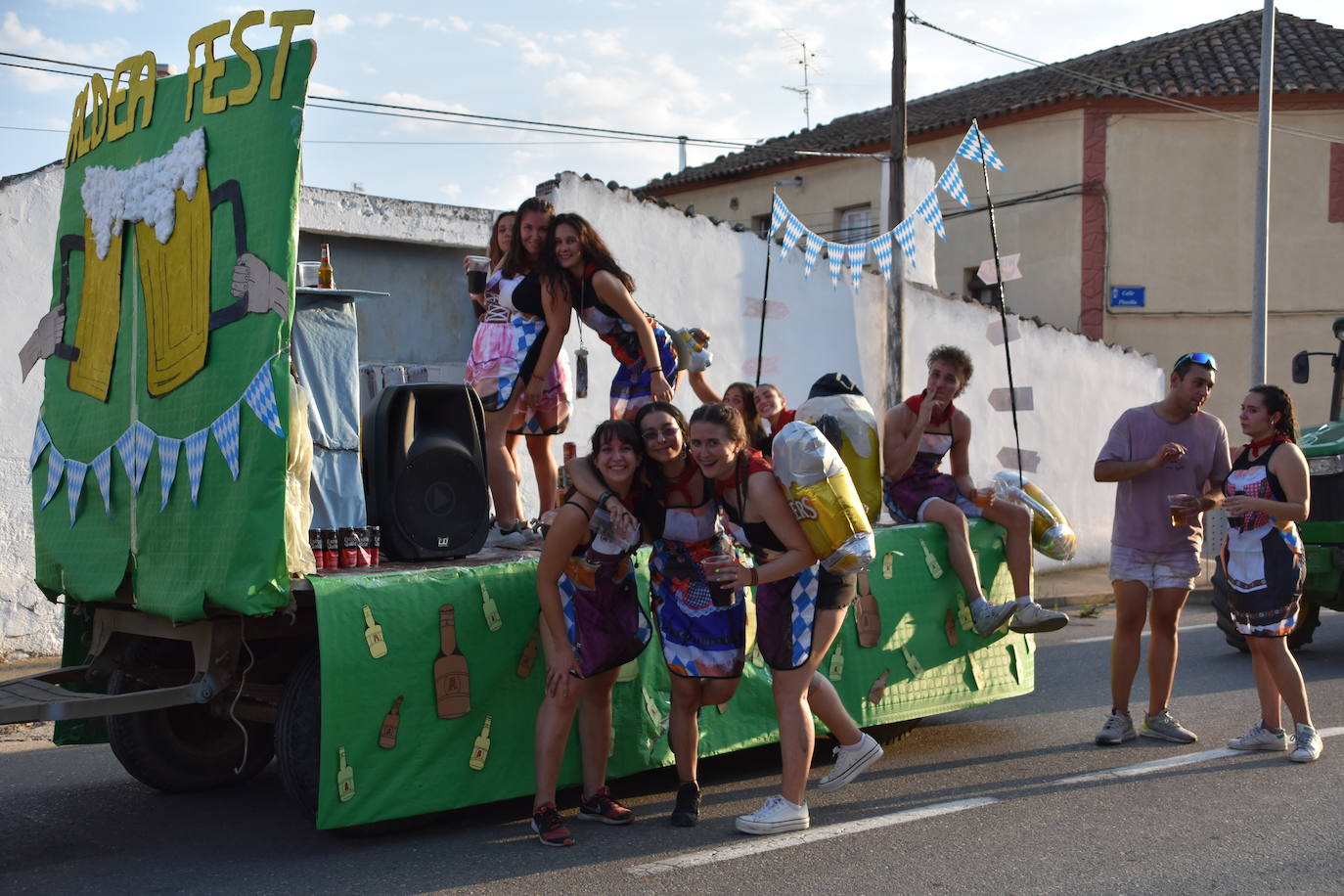 Inicio de fiestas en Aldeanueva de Ebro