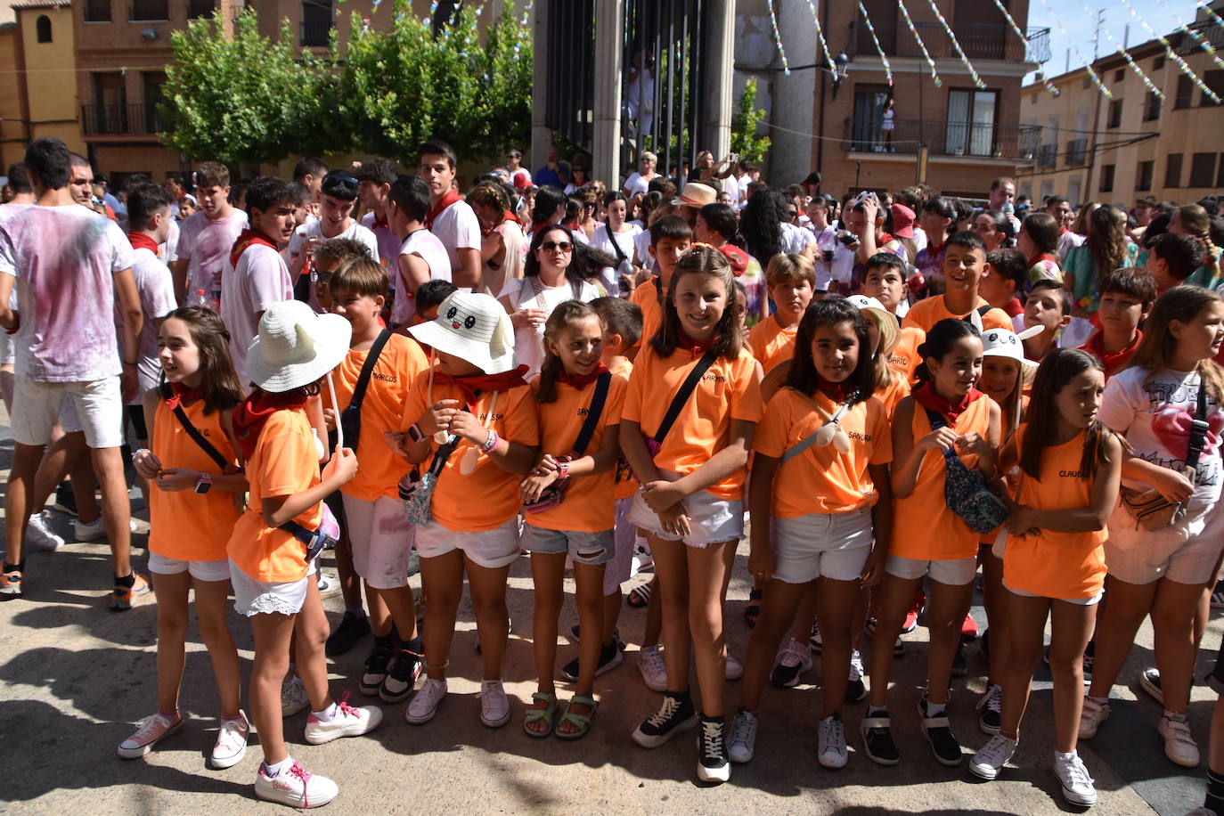 Inicio de fiestas en Aldeanueva de Ebro