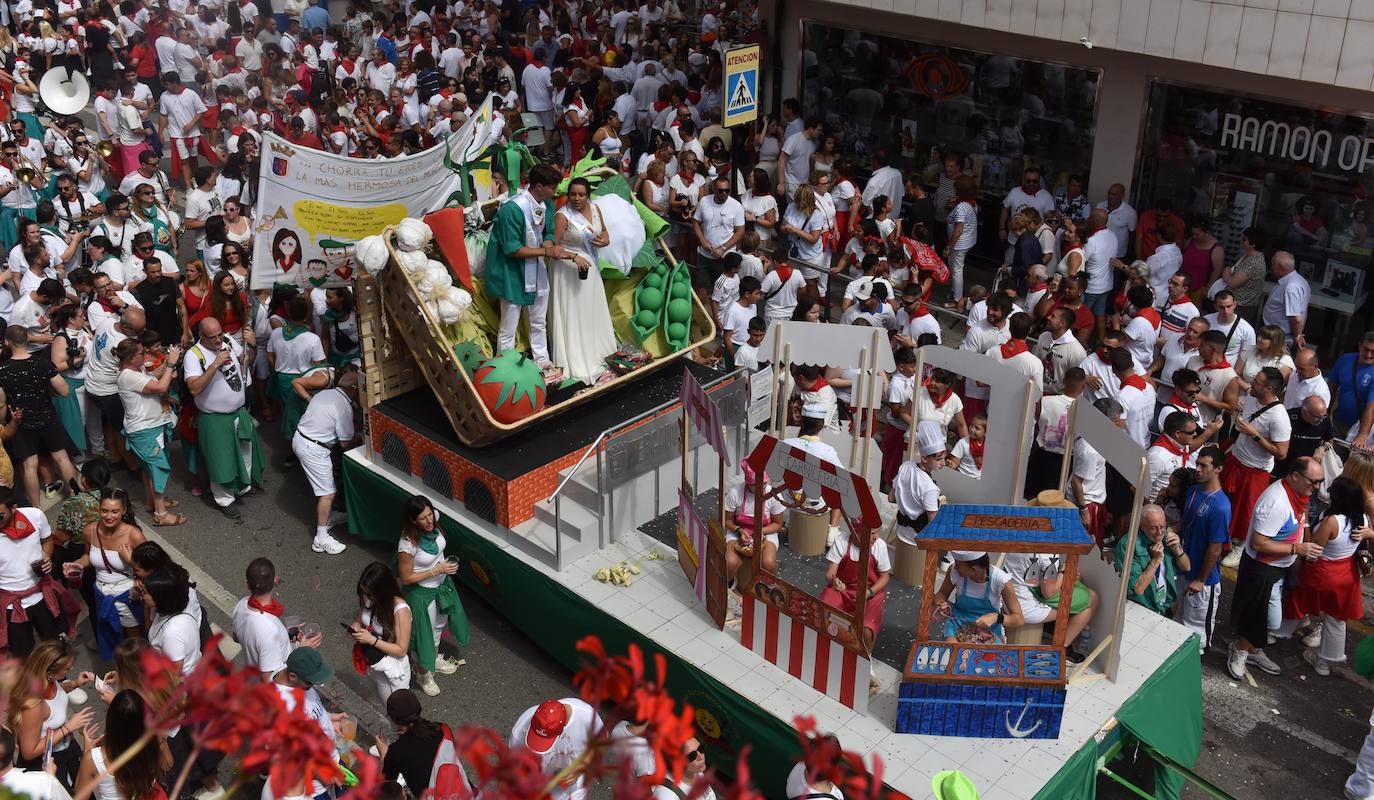 El dragon de la peña Riojana, la mejor carroza