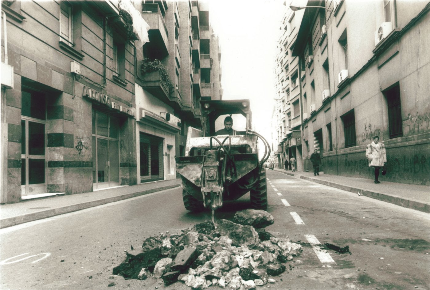 Las Cien Tiendas, antes y después