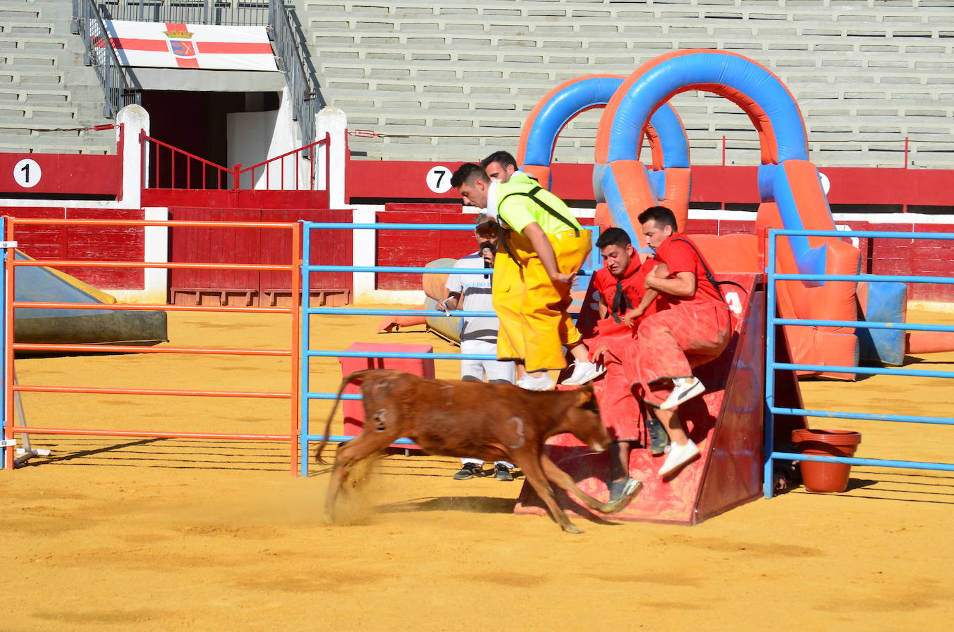 Mañana de novillos y tarde de risas con el Grand Prix en Calahorra