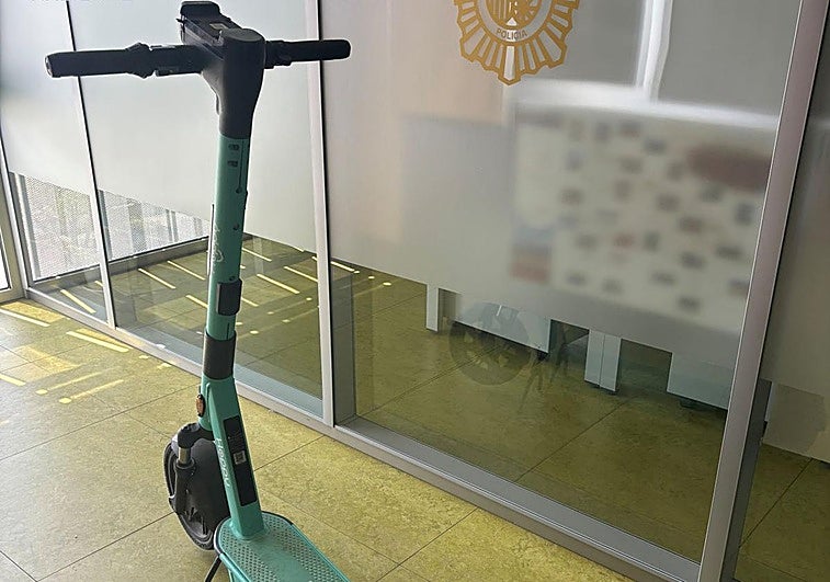 Roban un patinete en Benidorm... y el GPS les sigue hasta Logroño