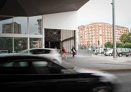 Estación de eutobuses de Logroño, este viernes.