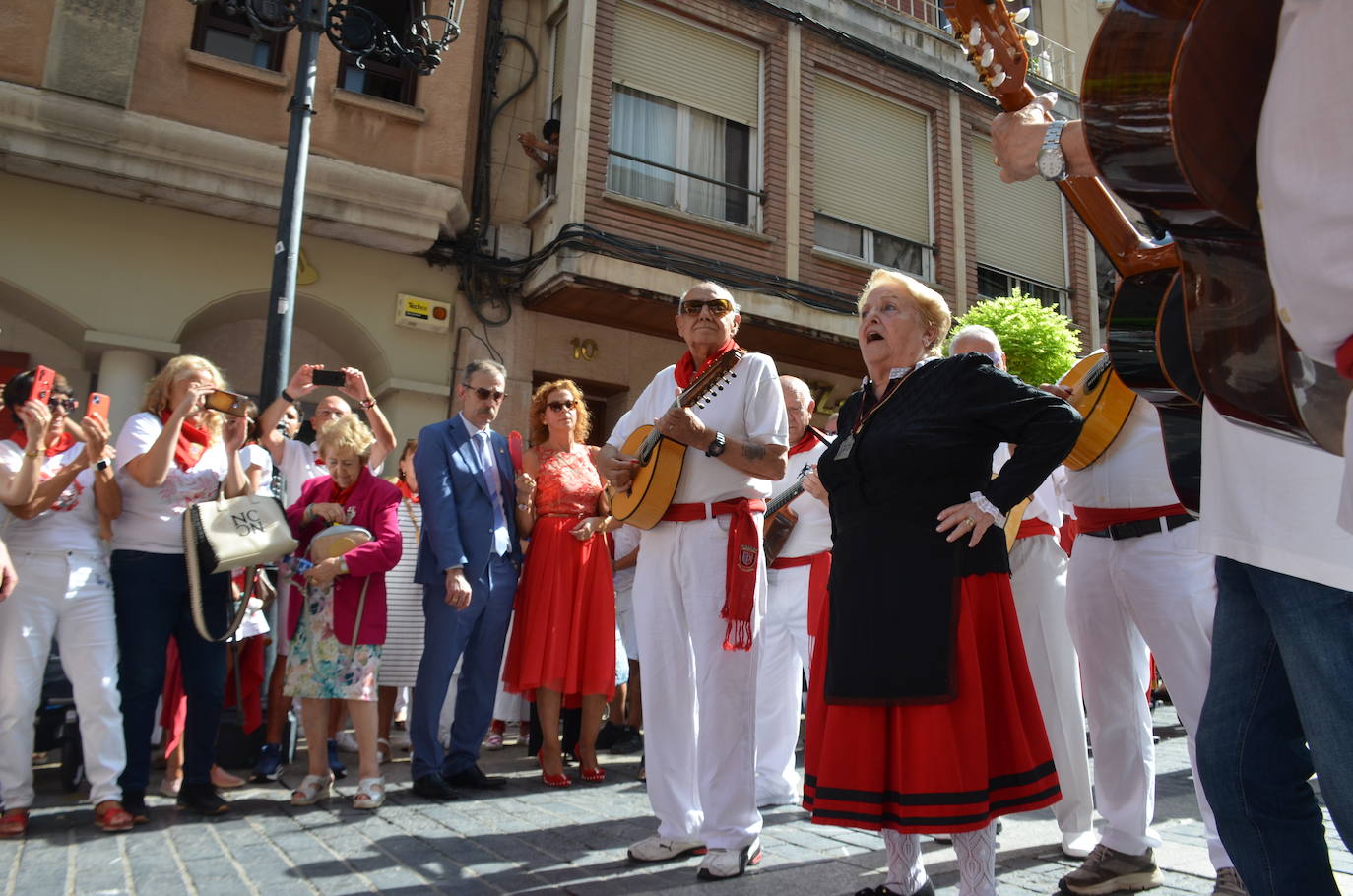Procesión en honor a los santos de Calahorra