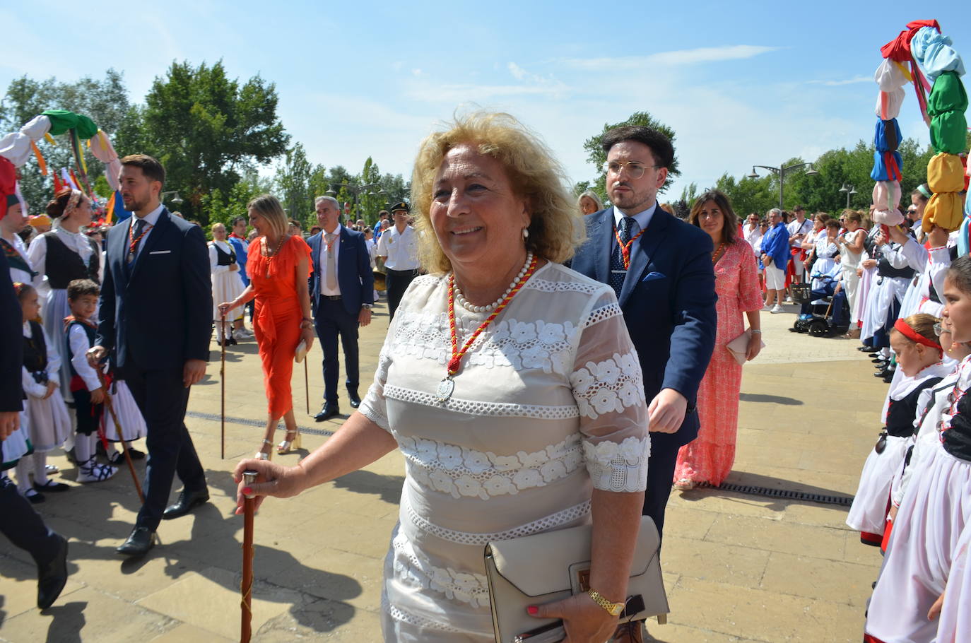 Procesión en honor a los santos de Calahorra