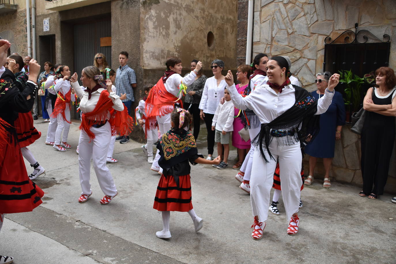 Procesión de la Virgen del Villar, en Igea