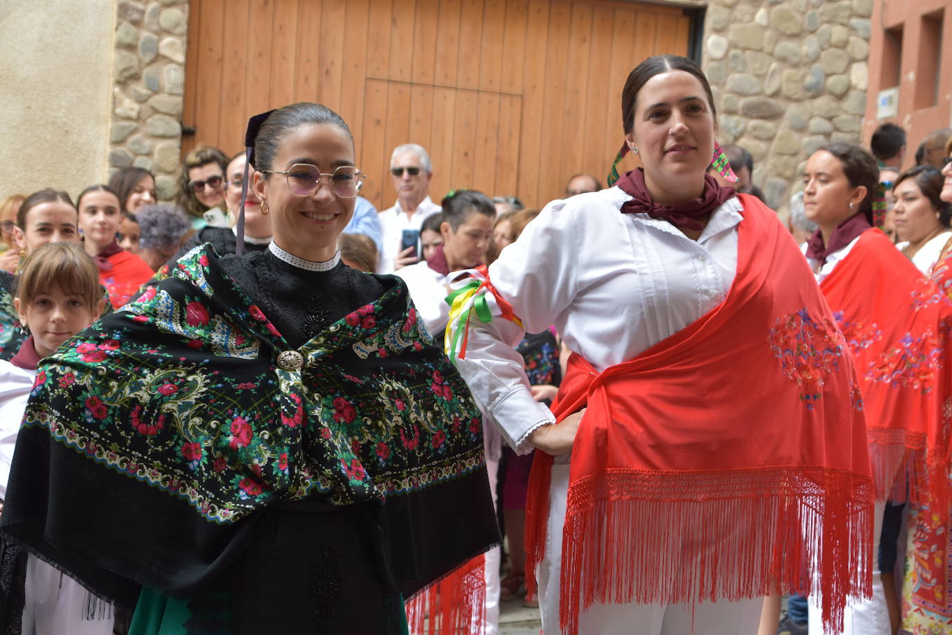 Procesión de la Virgen del Villar, en Igea