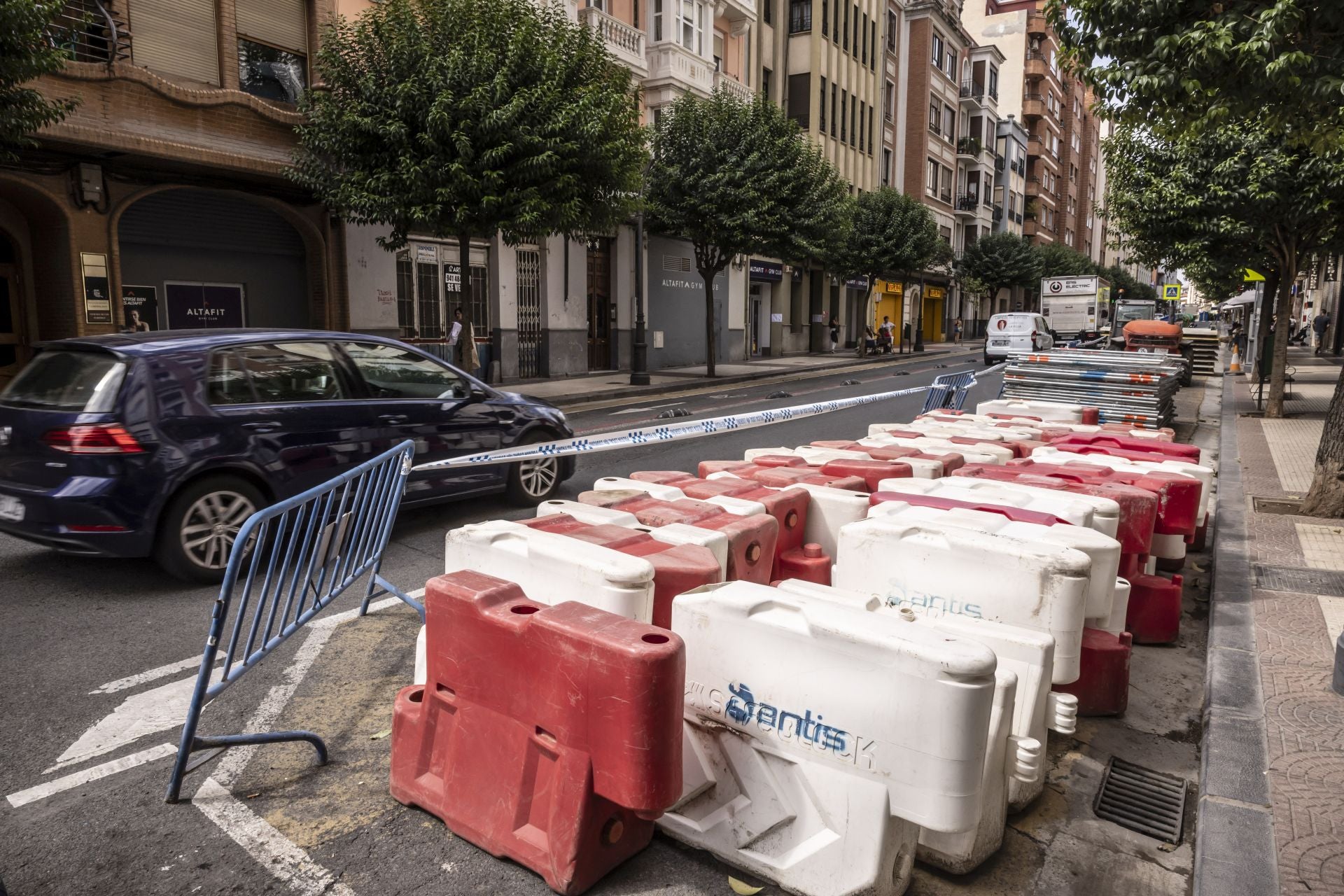 Los primeros efectos de la próxima obra ya se han dejado notar en Duquesa.