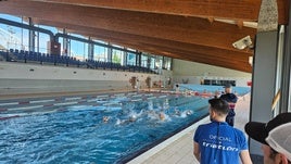 Último triatlón escolar celebrado este año.