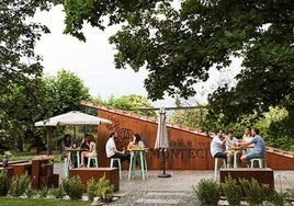 Terraza bar de Bodegas Montecillo