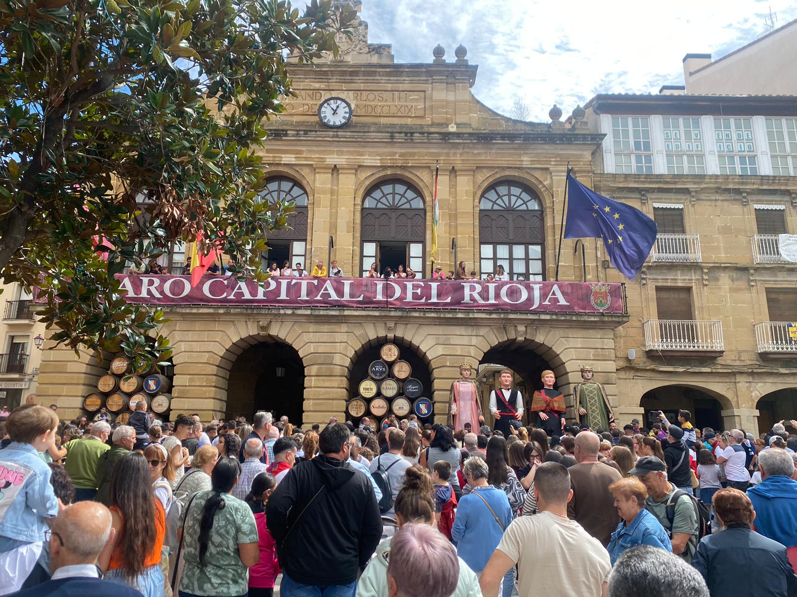 Imágenes del inicio de las fiestas de Haro a la Virgen de La Vega