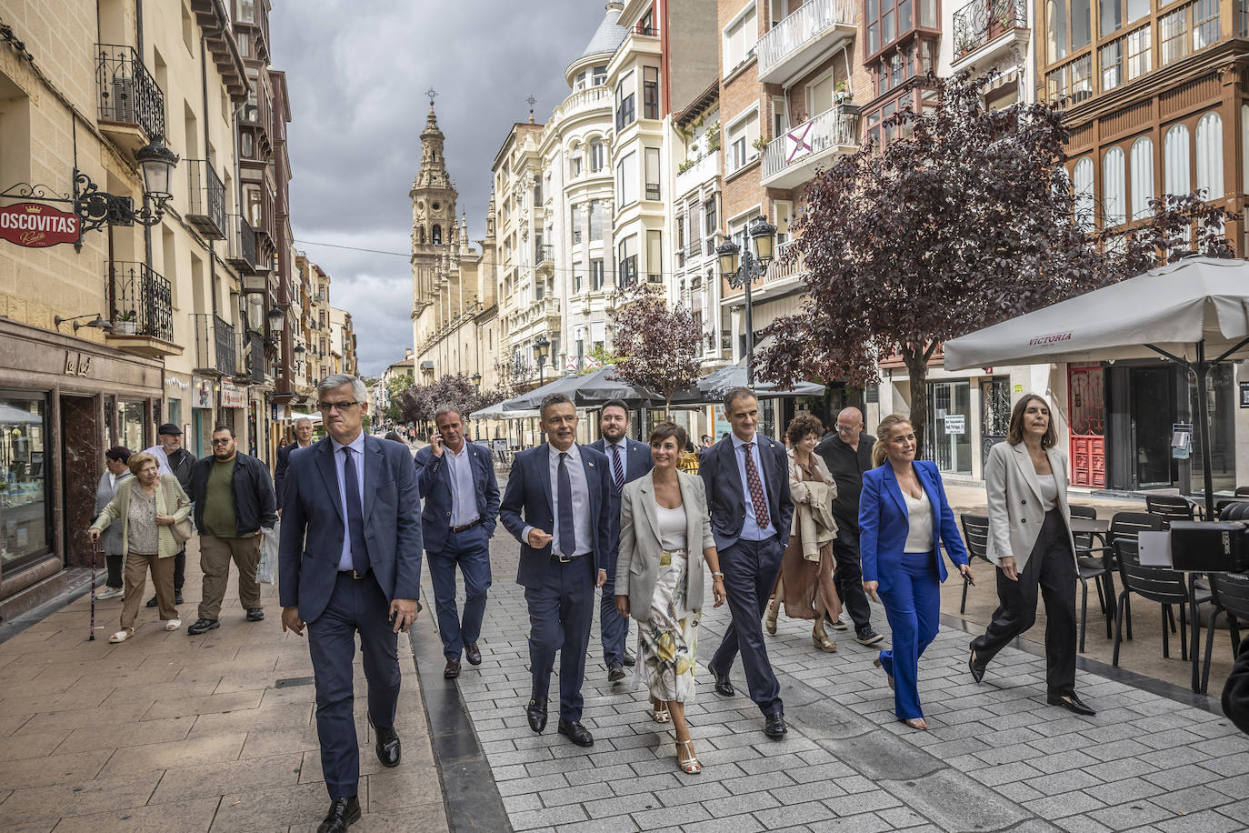 La visita de Isabel Rodríguez al Bretón y el Ayuntamiento logroñés