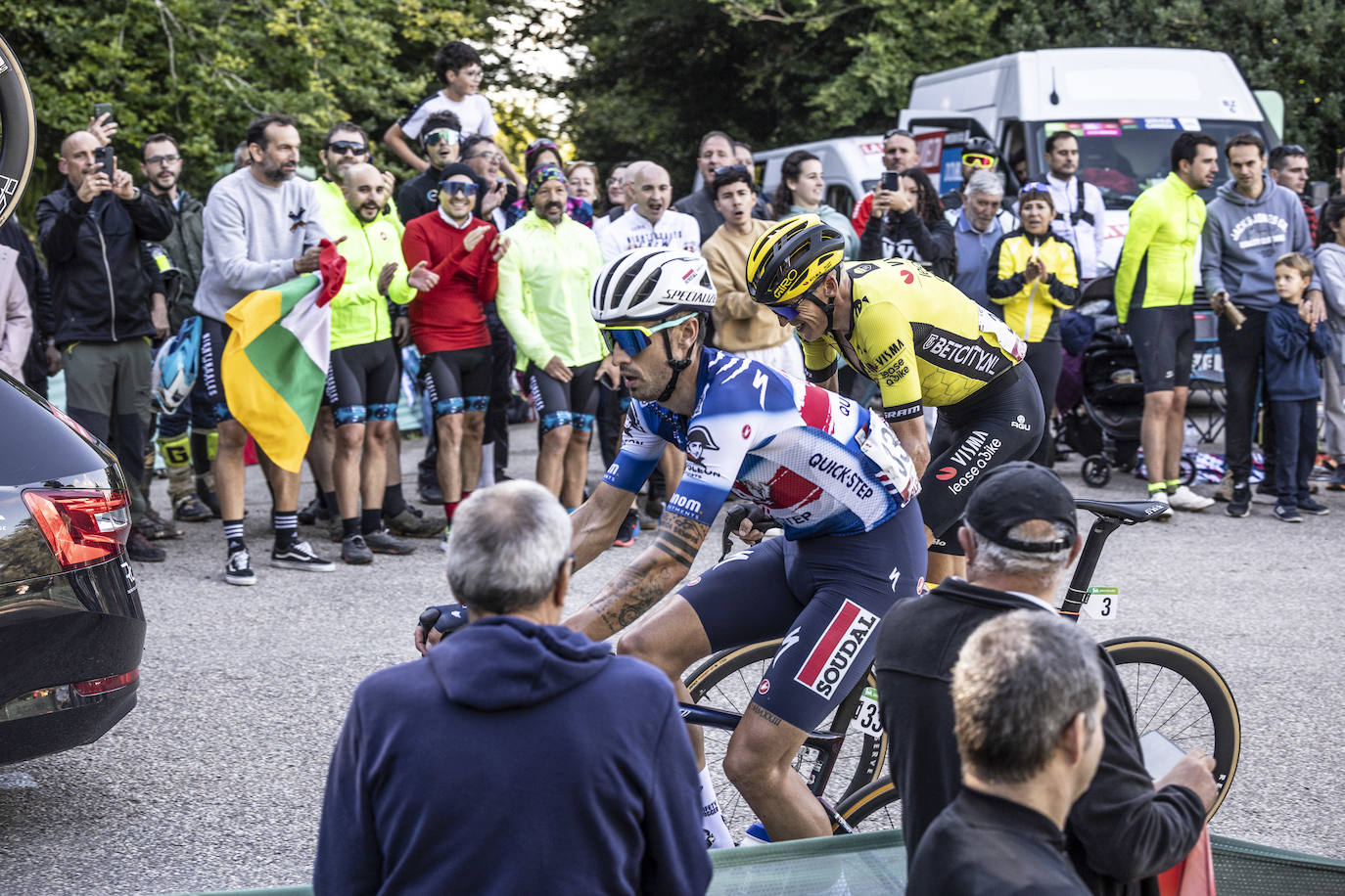 Las mejores fotos del paso de La Vuelta por Moncalvillo