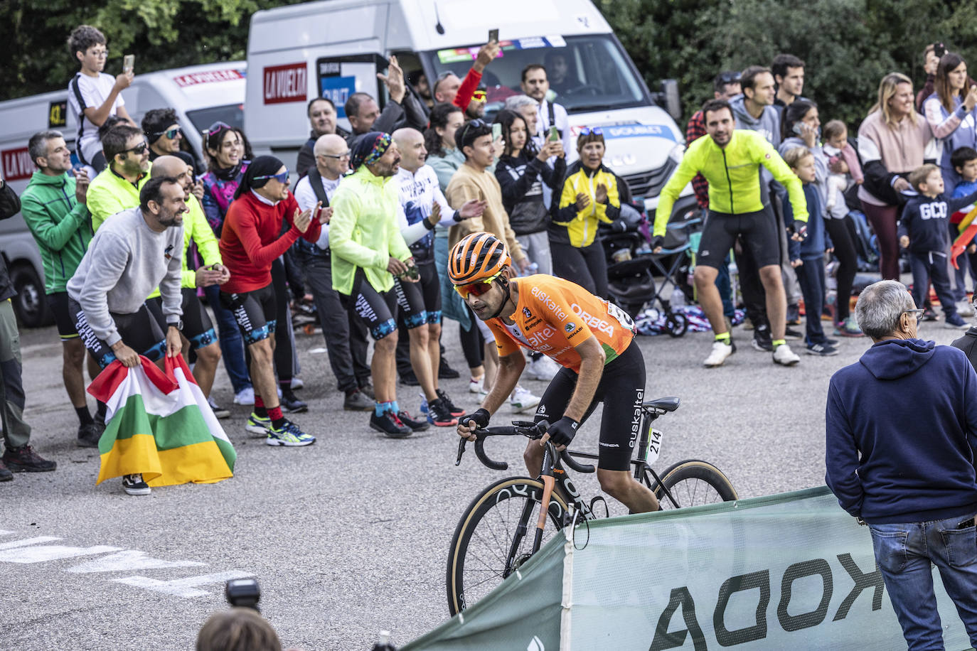 Las mejores fotos del paso de La Vuelta por Moncalvillo