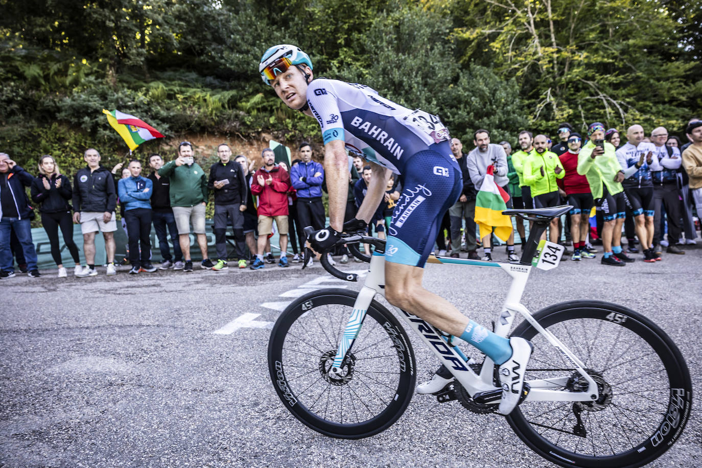 Las mejores fotos del paso de La Vuelta por Moncalvillo