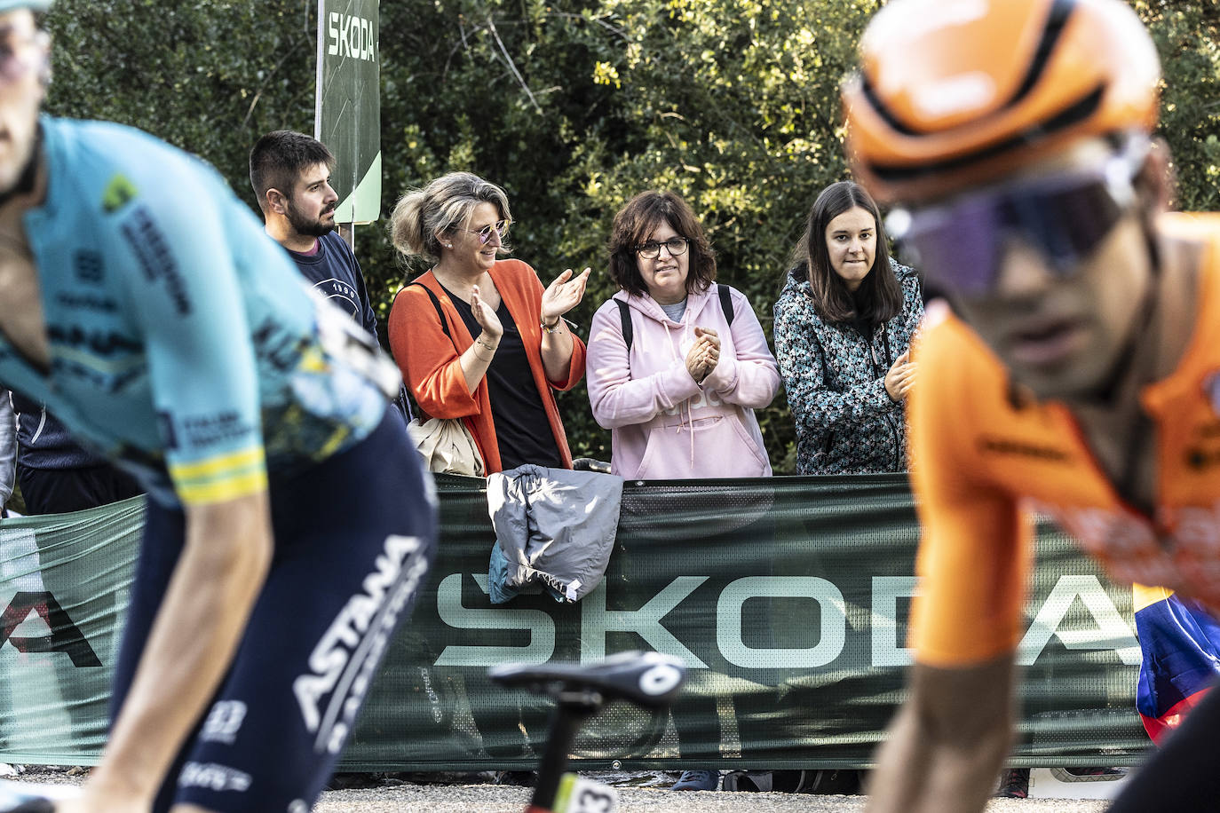 Las mejores fotos del paso de La Vuelta por Moncalvillo