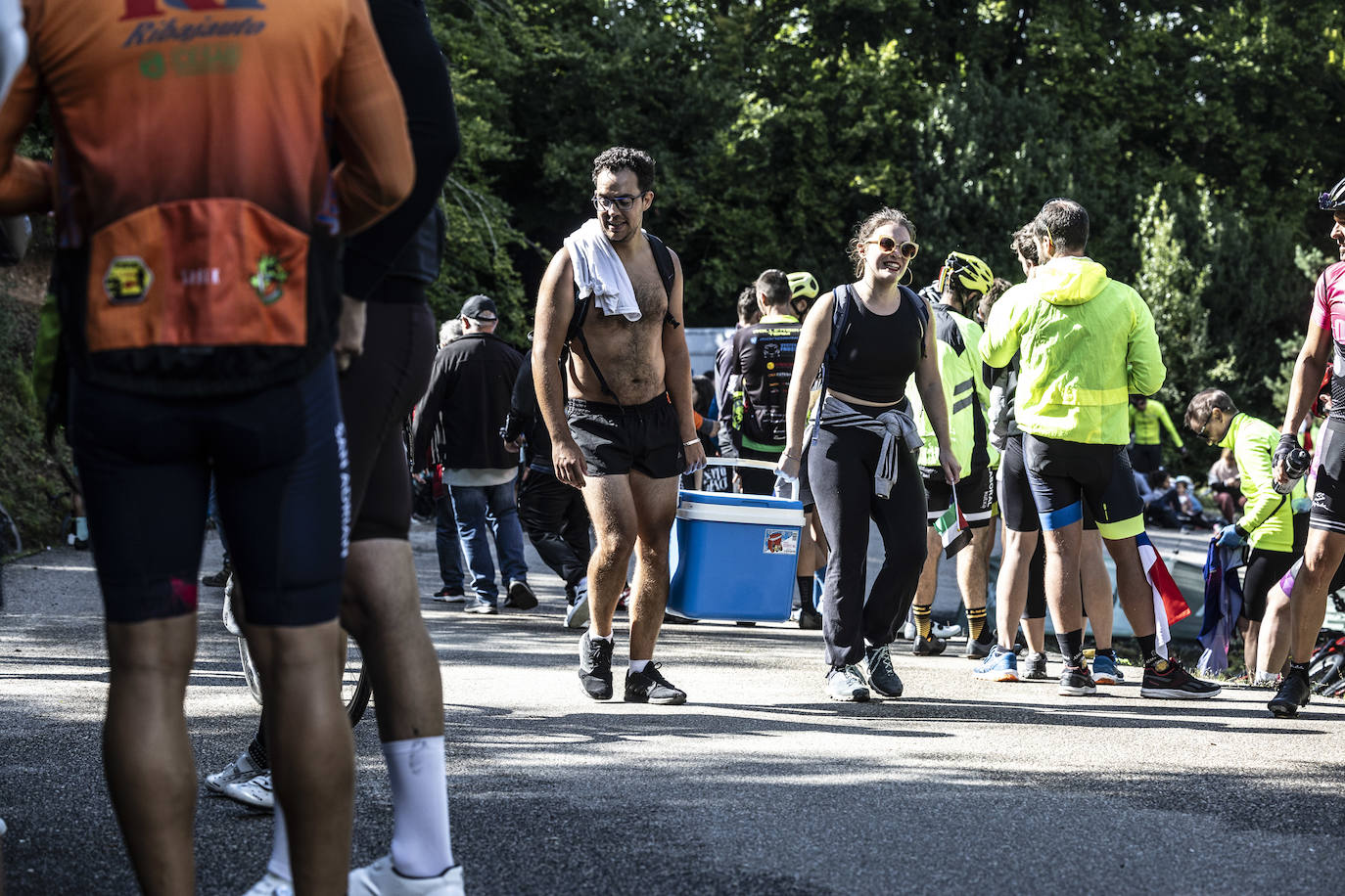 Las mejores fotos del paso de La Vuelta por Moncalvillo