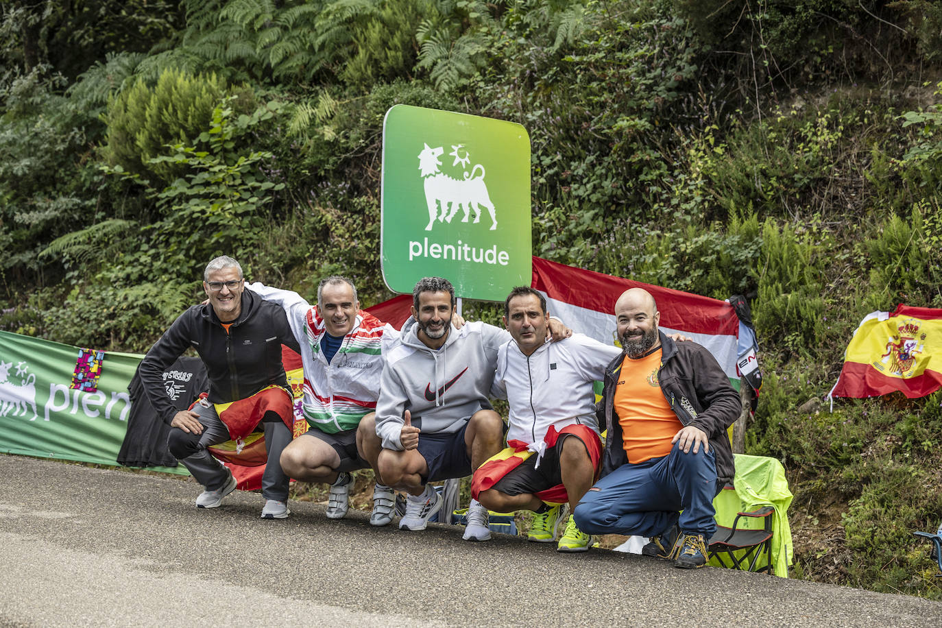 Las mejores fotos del paso de La Vuelta por Moncalvillo