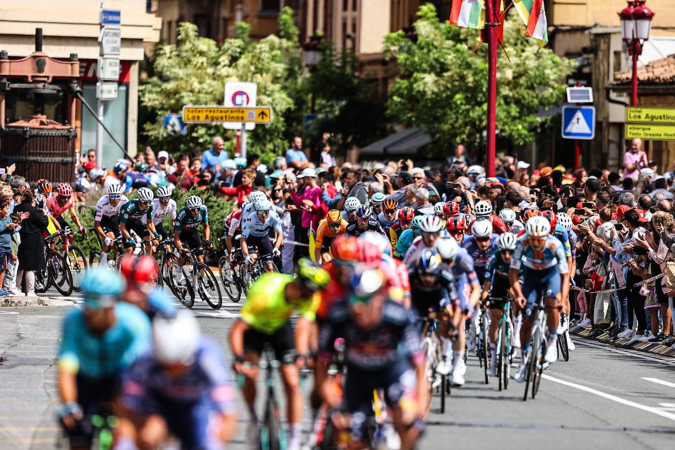 La Vuelta a su paso por Haro