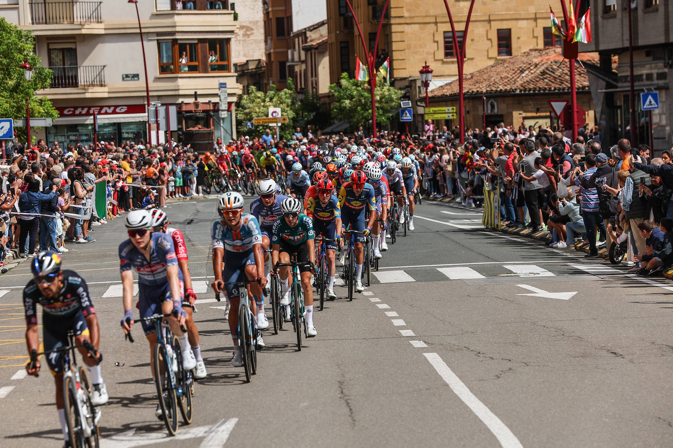 La Vuelta a su paso por Haro